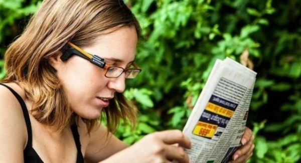 盲人也能看書啦？戴上這款相機(jī)就行--廣州奔想智能科技有限公司